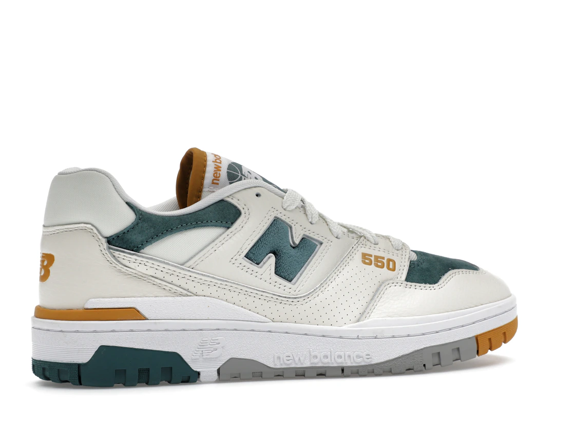 New Balance 550 Green Mustard