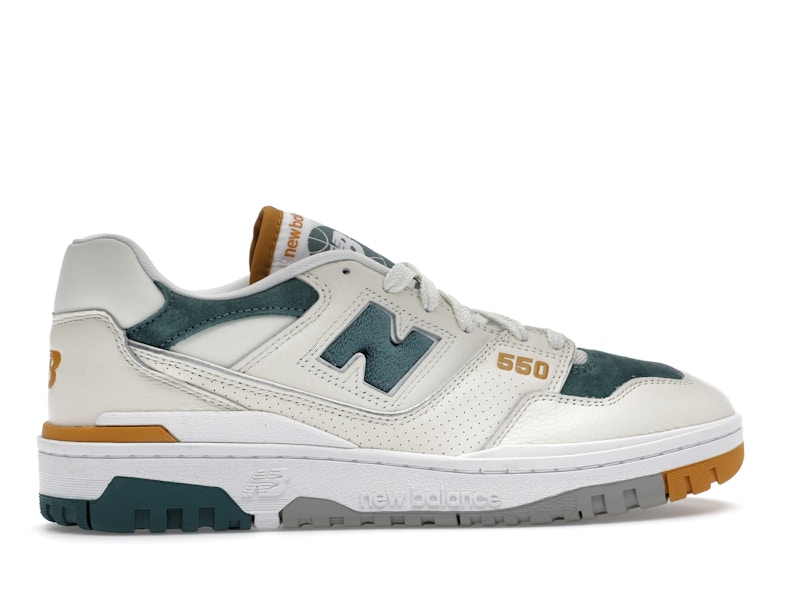 New Balance 550 Green Mustard