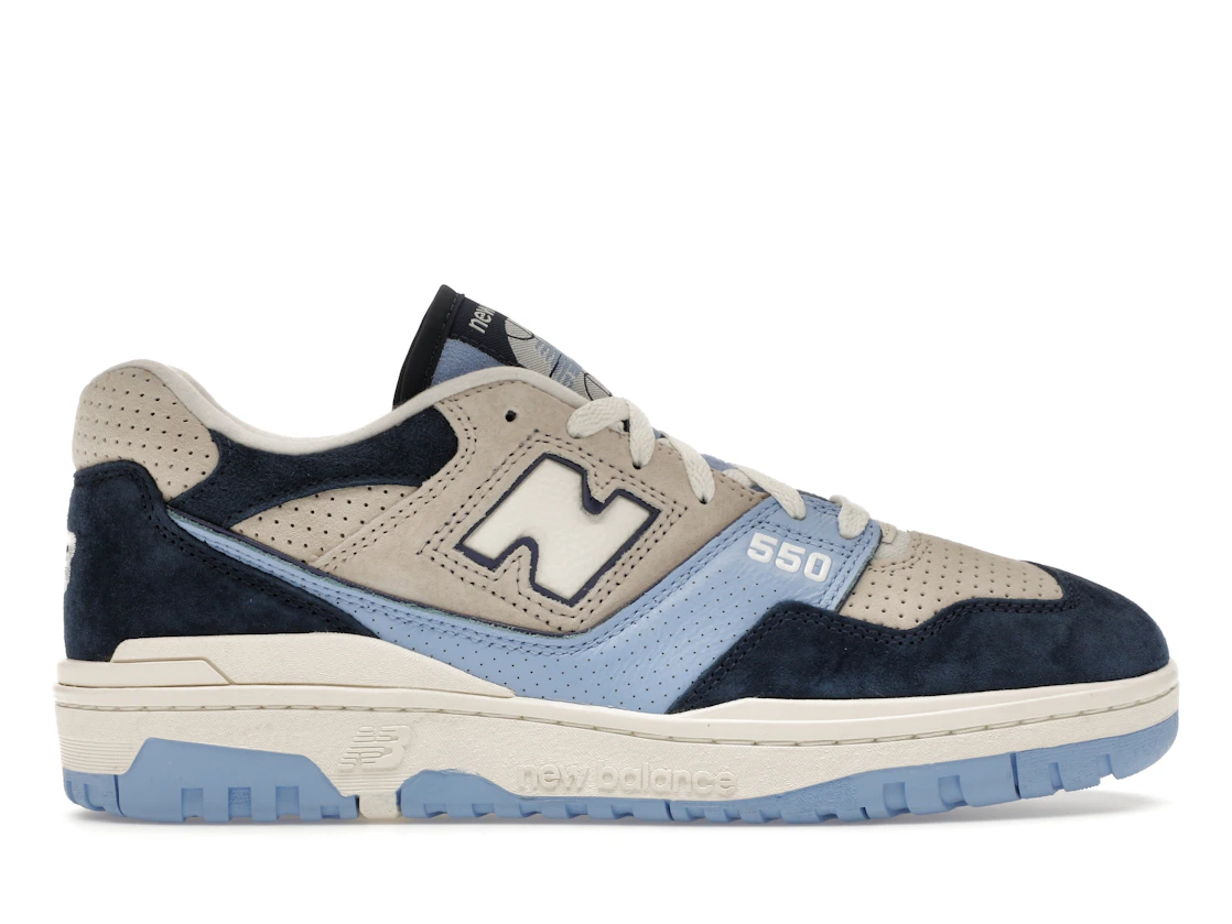 New Balance 550 Navy Electric Sky