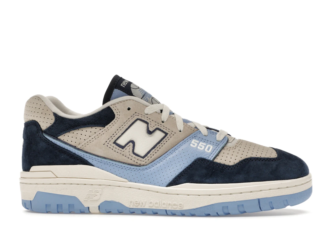 New Balance 550 Navy Electric Sky