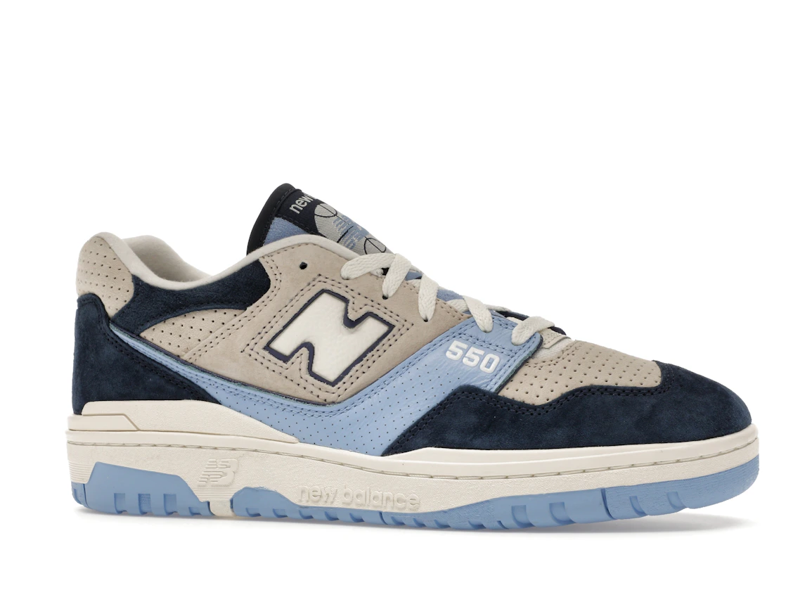 New Balance 550 Navy Electric Sky