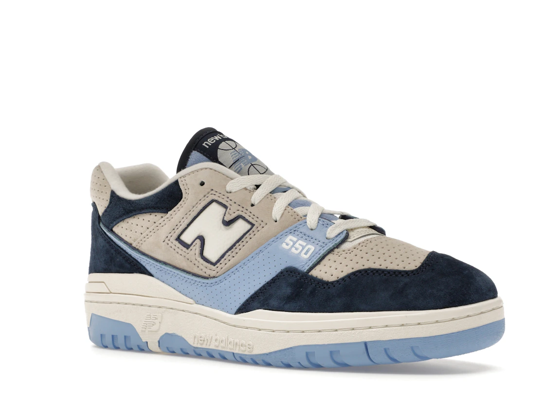 New Balance 550 Navy Electric Sky