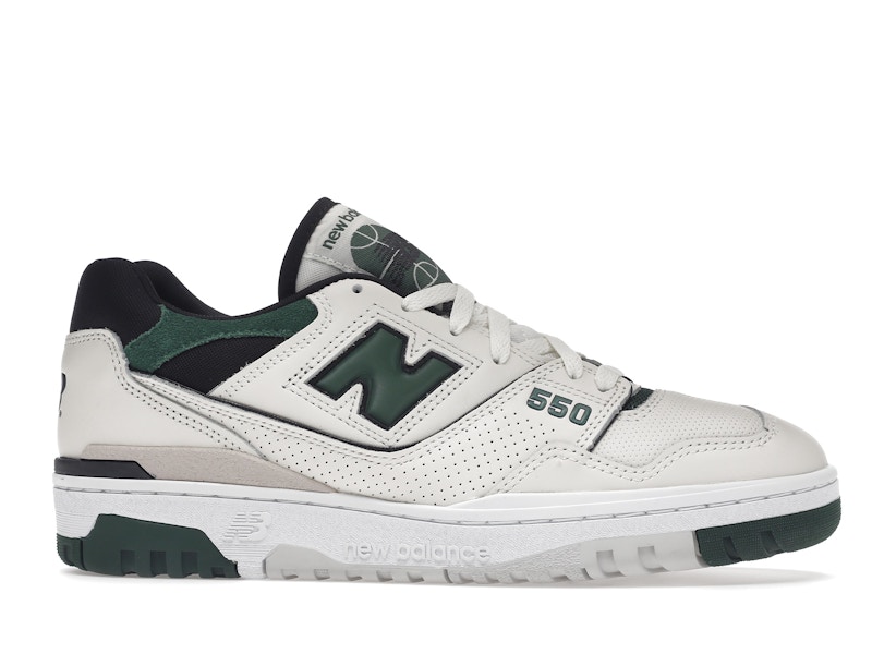 New Balance 550 Sea Salt Pine Green