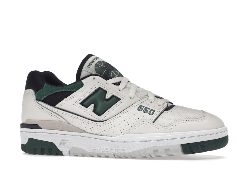 New Balance 550 Sea Salt Pine Green