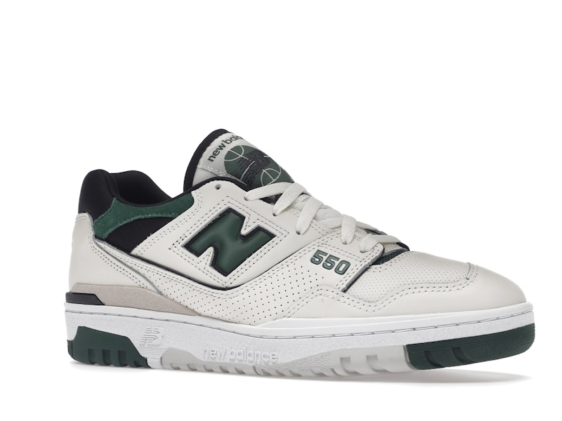 New Balance 550 Sea Salt Pine Green
