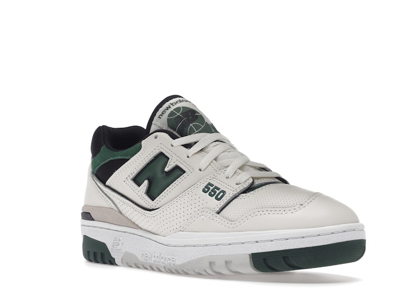 New Balance 550 Sea Salt Pine Green