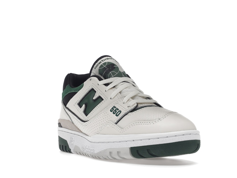 New Balance 550 Sea Salt Pine Green