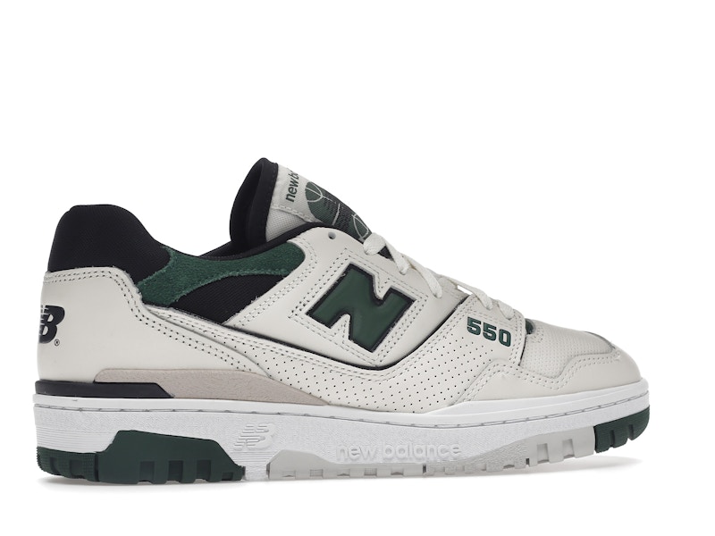 New Balance 550 Sea Salt Pine Green