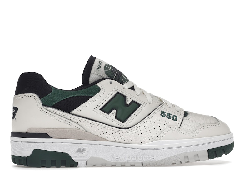 New Balance 550 Sea Salt Pine Green