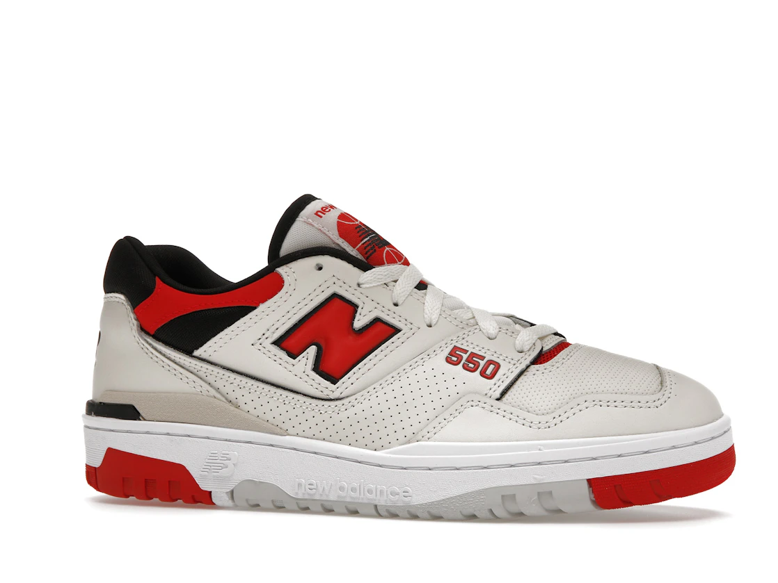 New Balance 550 Sea Salt True Red