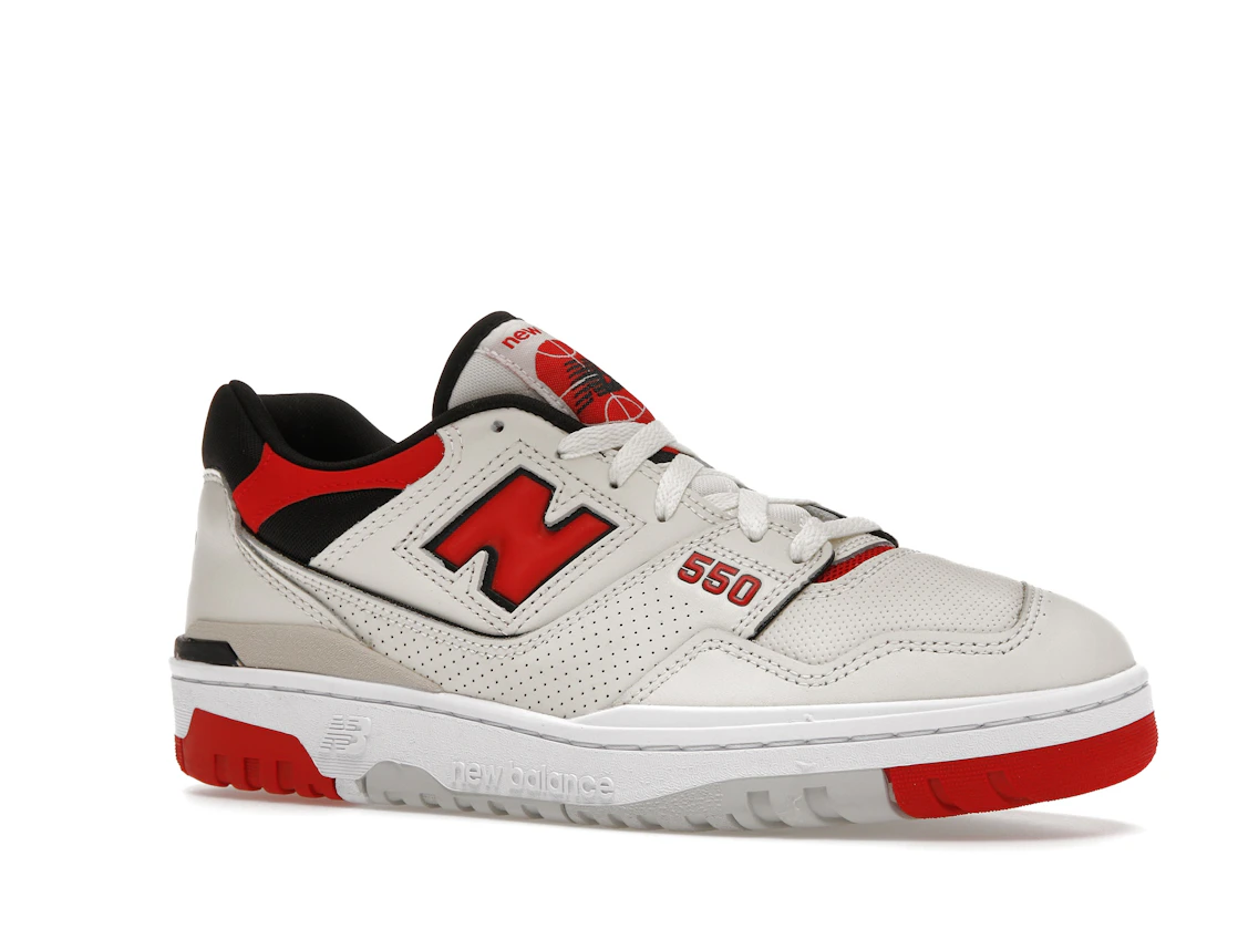 New Balance 550 Sea Salt True Red