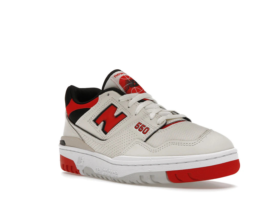 New Balance 550 Sea Salt True Red