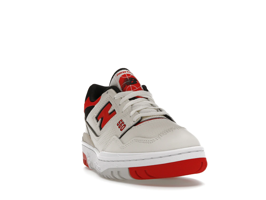 New Balance 550 Sea Salt True Red