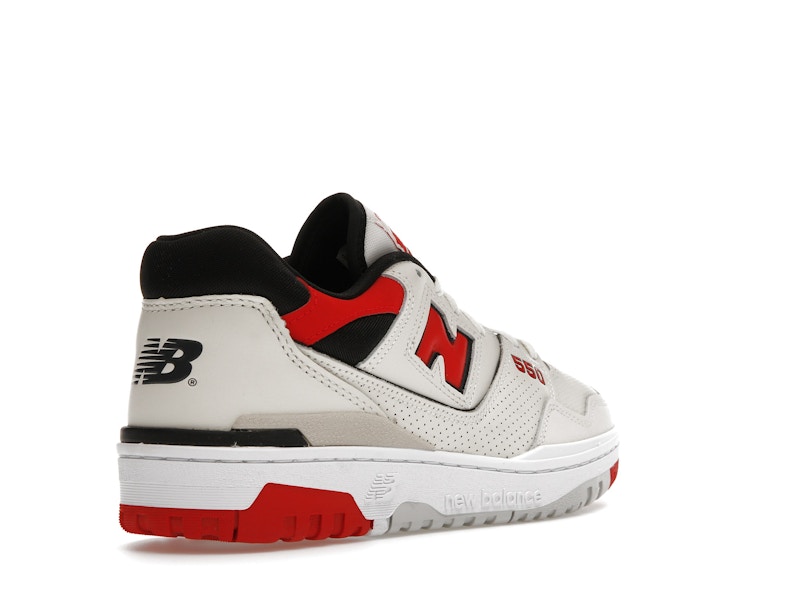 New Balance 550 Sea Salt True Red