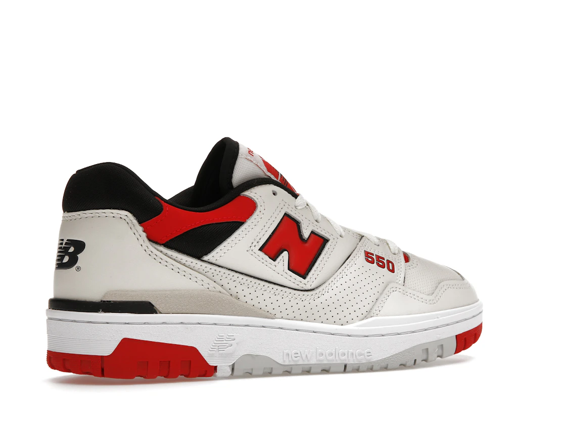 New Balance 550 Sea Salt True Red