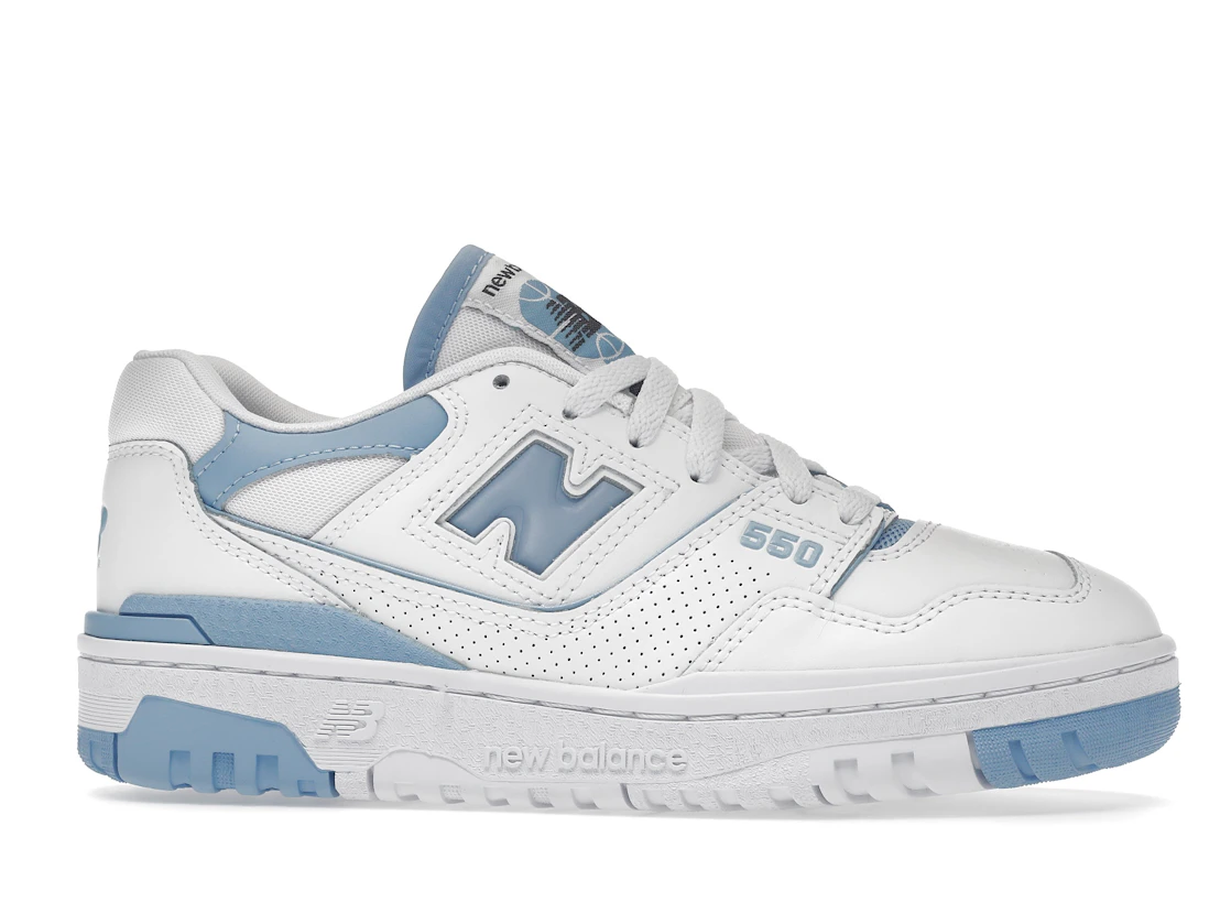 New Balance 550 UNC White Dusk Blue (Women's)