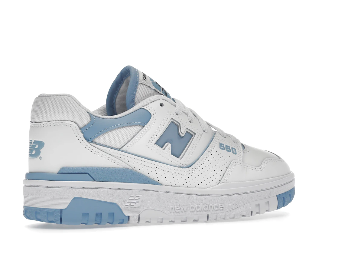 New Balance 550 UNC White Dusk Blue (Women's)