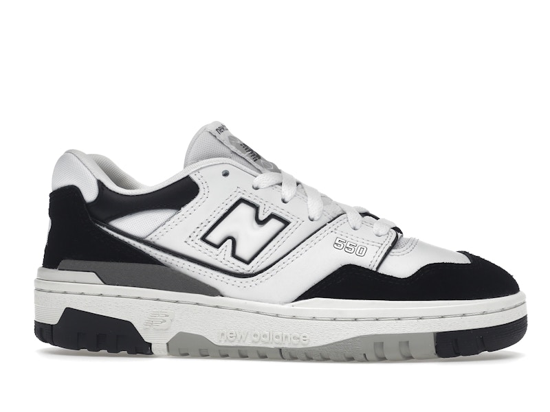 New Balance 550 White Black Rain Cloud (GS)