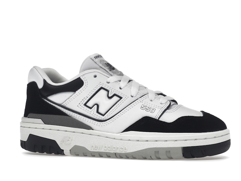 New Balance 550 White Black Rain Cloud (GS)