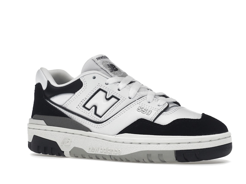 New Balance 550 White Black Rain Cloud (GS)
