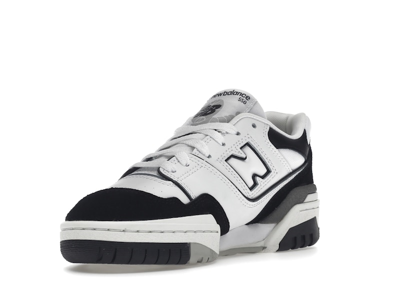New Balance 550 White Black Rain Cloud (GS)