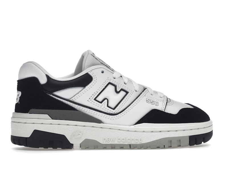 New Balance 550 White Black Rain Cloud (GS)