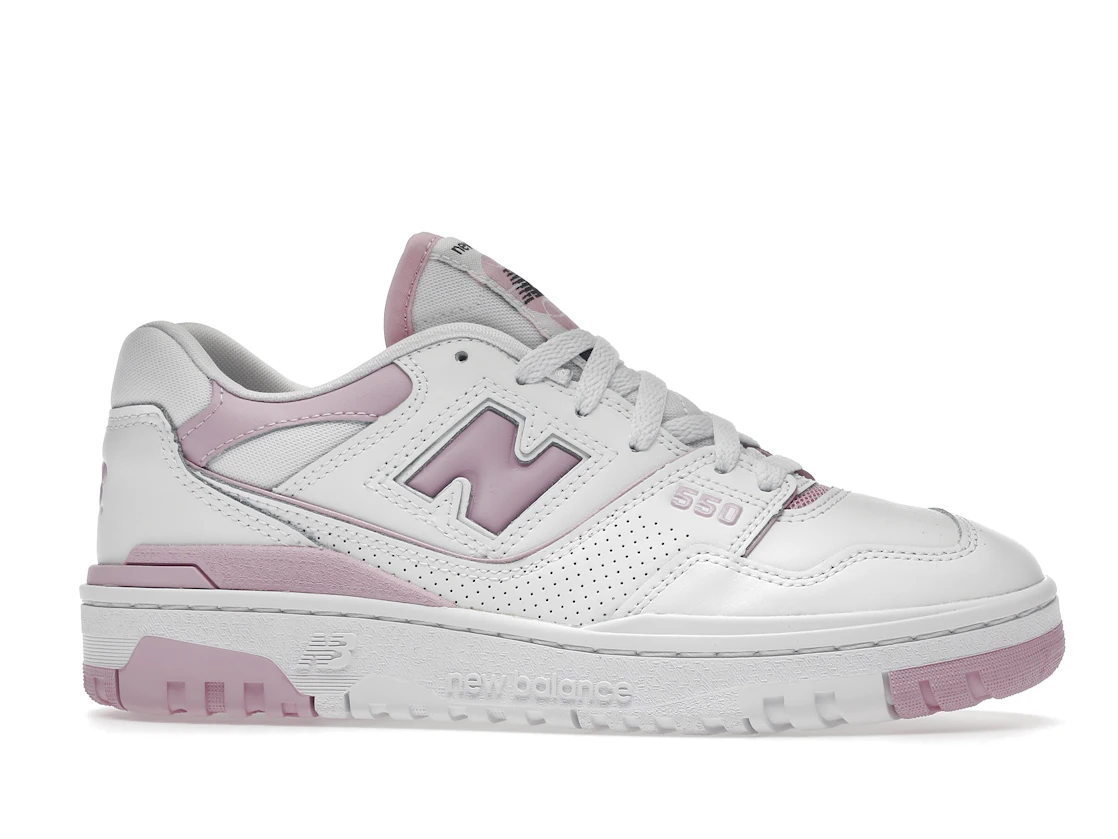 New Balance 550 White Bubblegum Pink (Women's)