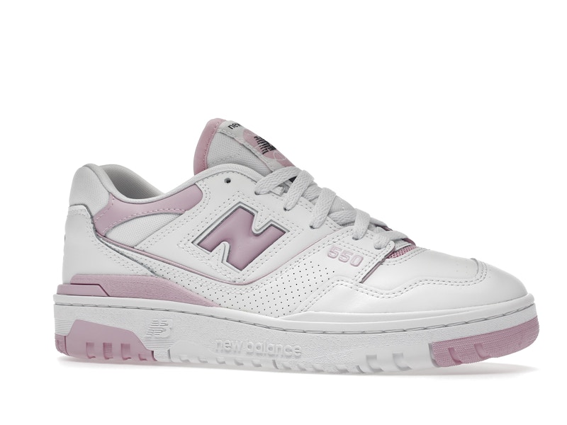 New Balance 550 White Bubblegum Pink (Women's)