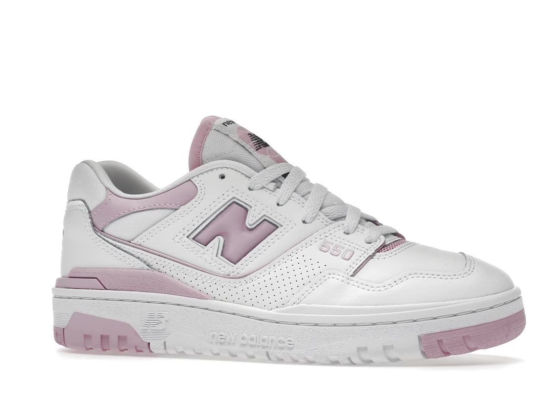 New Balance 550 White Bubblegum Pink (Women's)