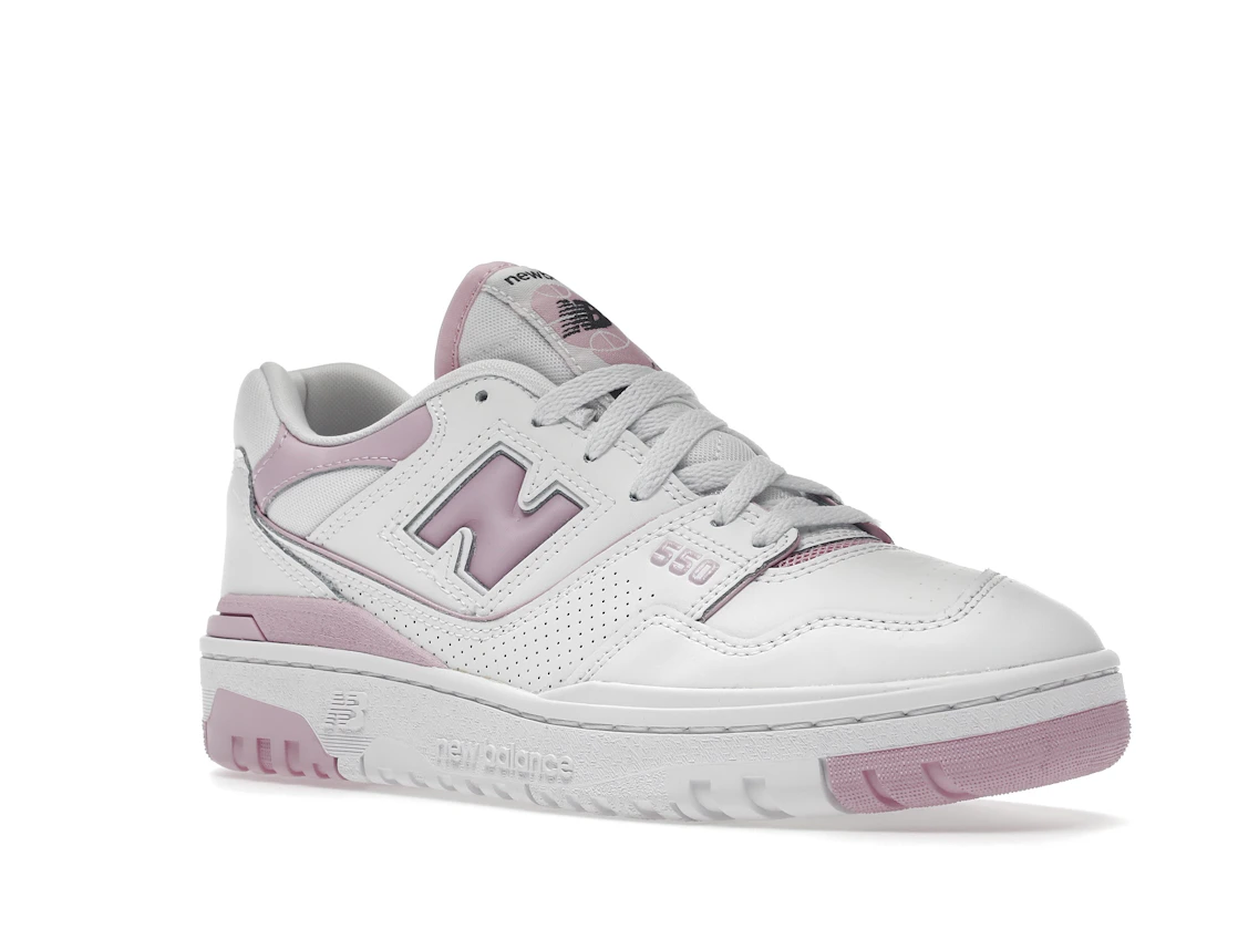 New Balance 550 White Bubblegum Pink (Women's)