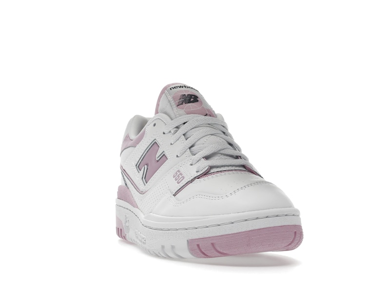 New Balance 550 White Bubblegum Pink (Women's)