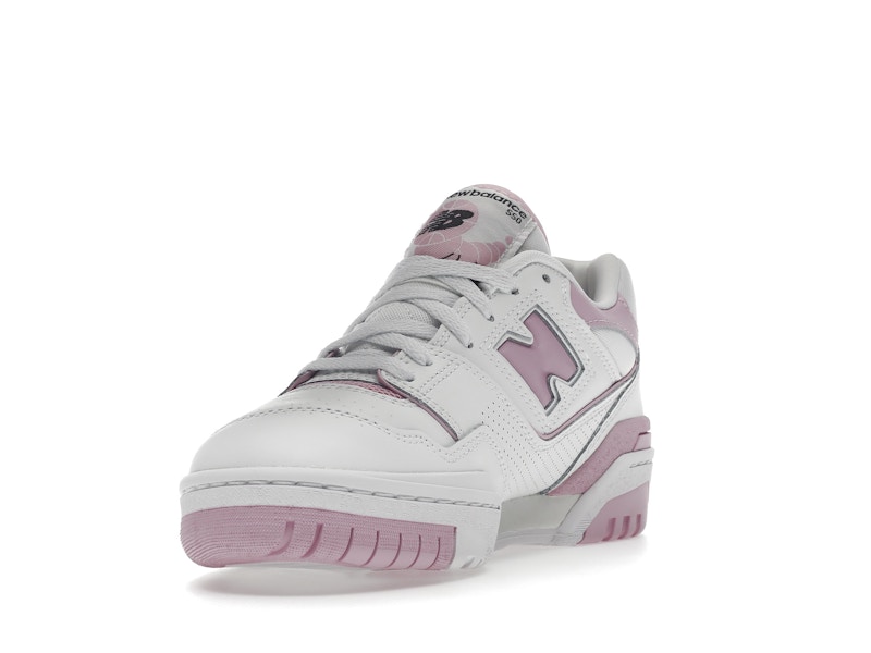New Balance 550 White Bubblegum Pink (Women's)