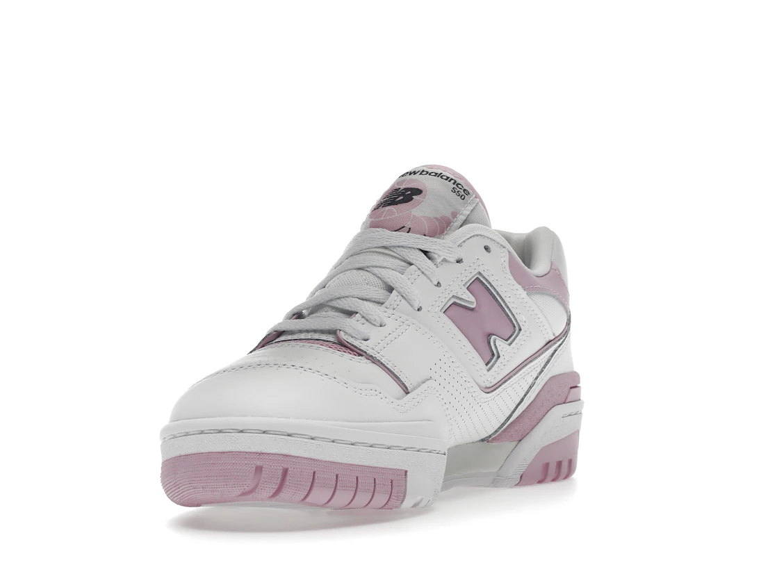 New Balance 550 White Bubblegum Pink (Women's)