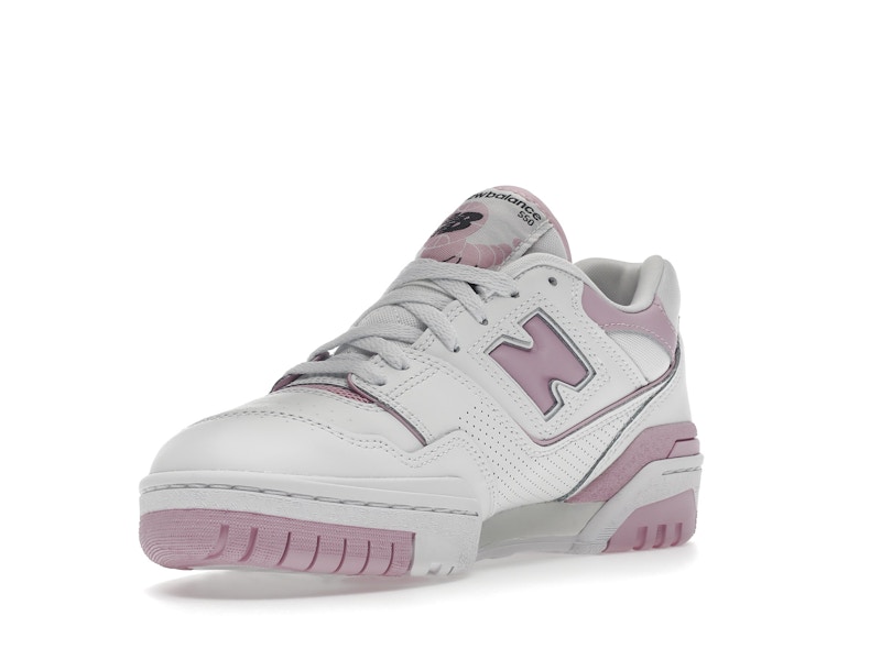 New Balance 550 White Bubblegum Pink (Women's)