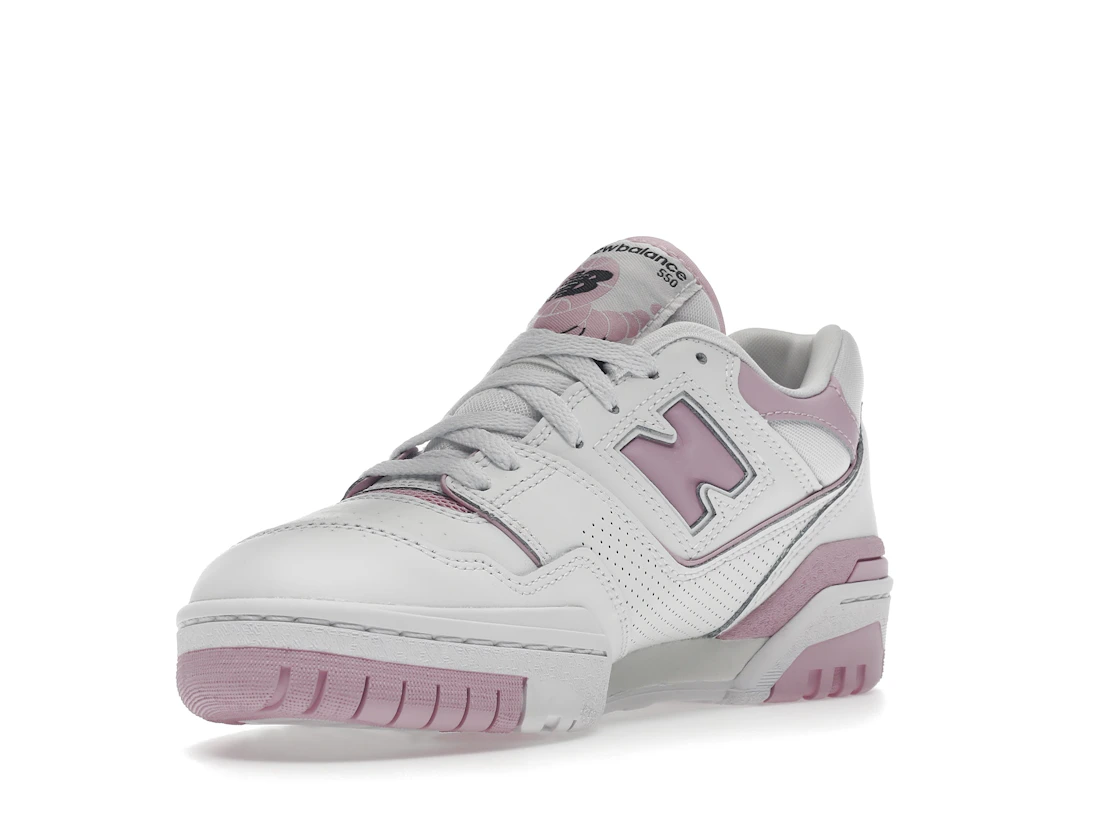 New Balance 550 White Bubblegum Pink (Women's)