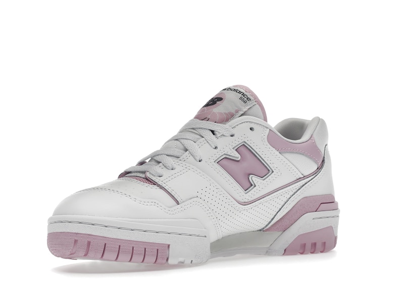 New Balance 550 White Bubblegum Pink (Women's)