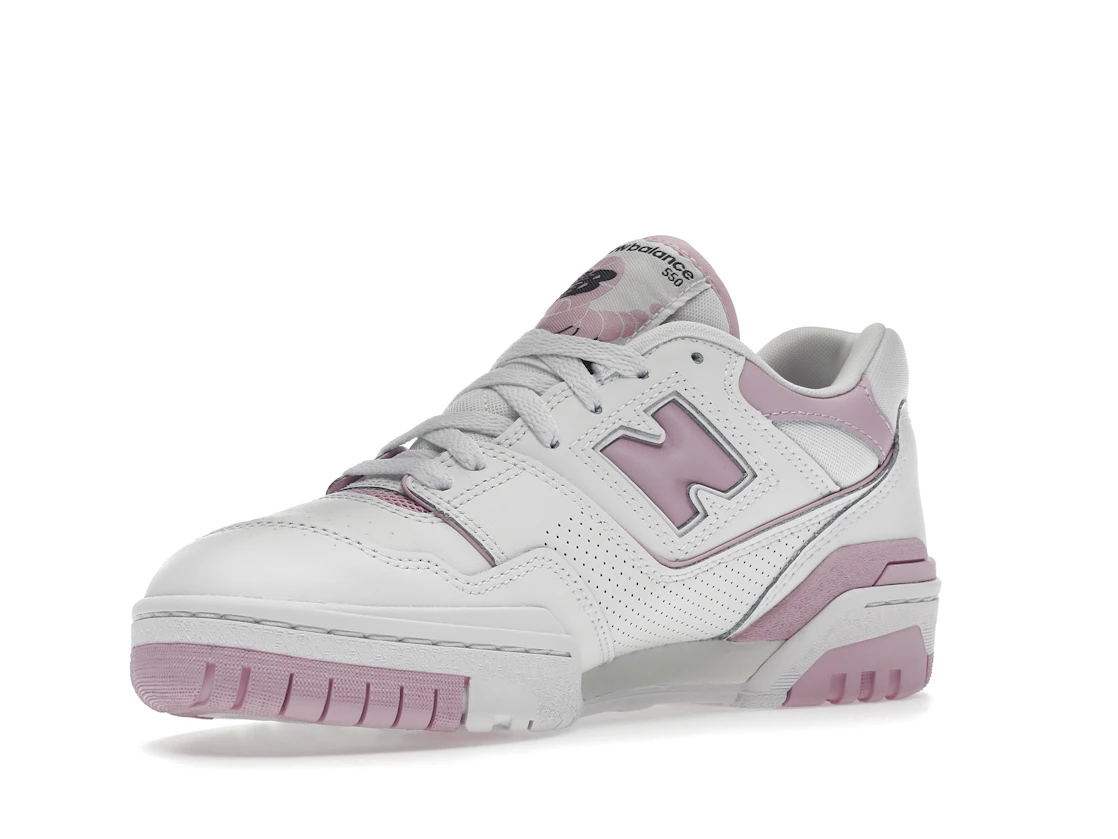 New Balance 550 White Bubblegum Pink (Women's)