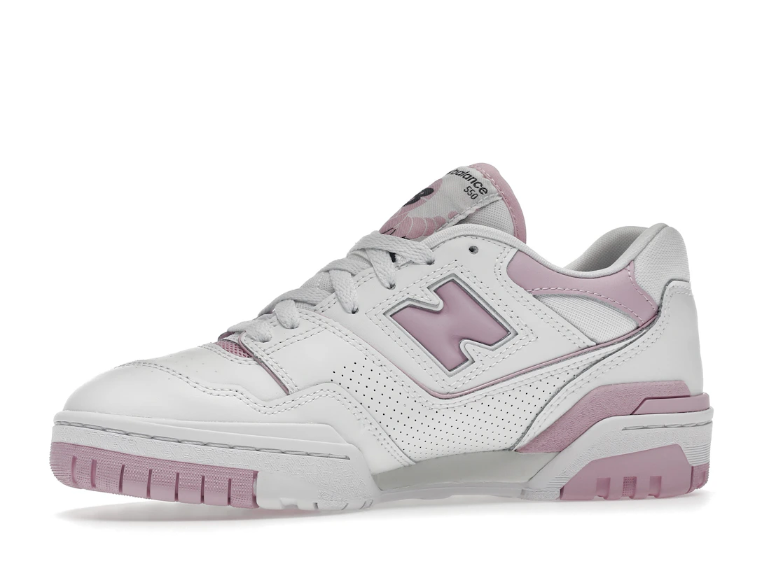 New Balance 550 White Bubblegum Pink (Women's)