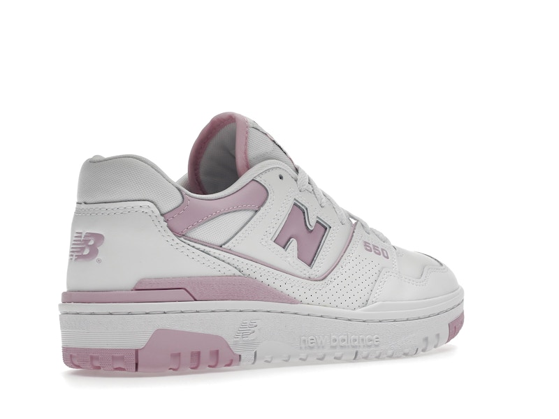 New Balance 550 White Bubblegum Pink (Women's)