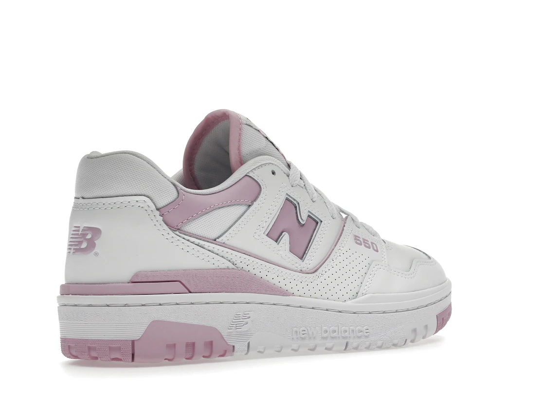 New Balance 550 White Bubblegum Pink (Women's)