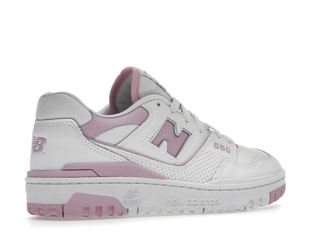 New Balance 550 White Bubblegum Pink (Women's)