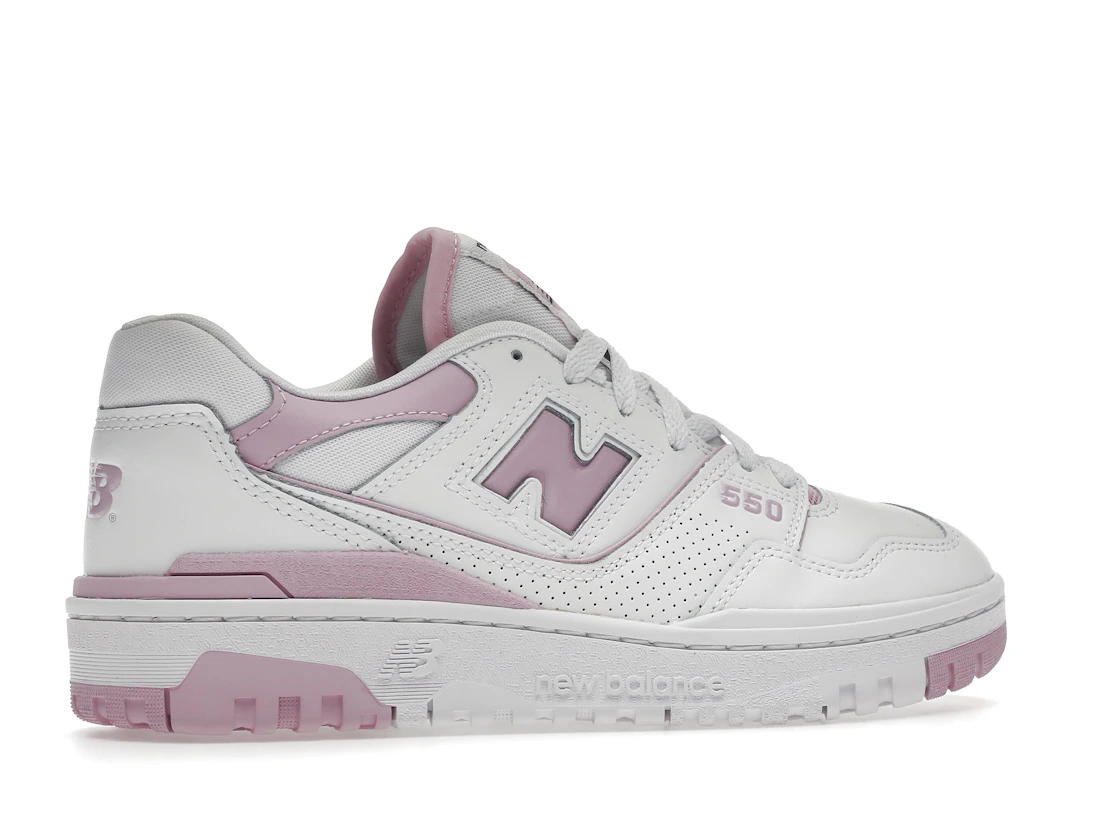 New Balance 550 White Bubblegum Pink (Women's)