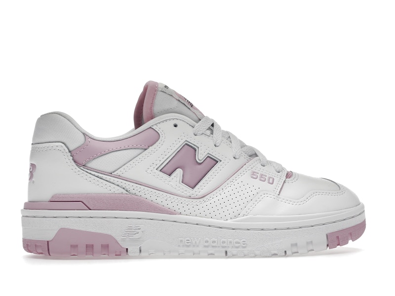 New Balance 550 White Bubblegum Pink (Women's)