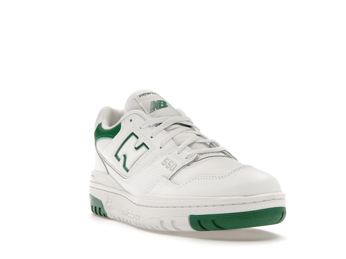 New Balance 550 White Classic Green