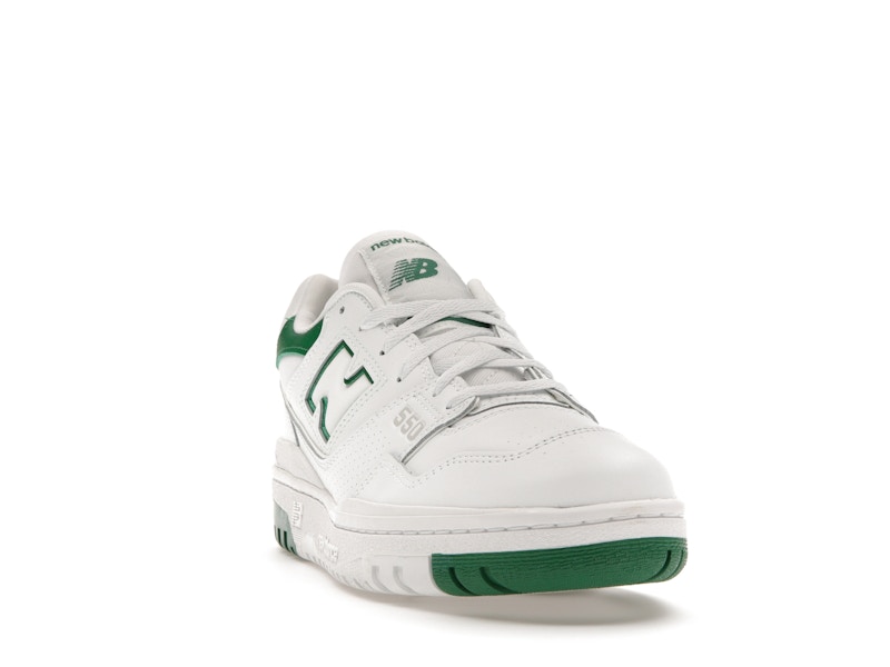 New Balance 550 White Classic Green