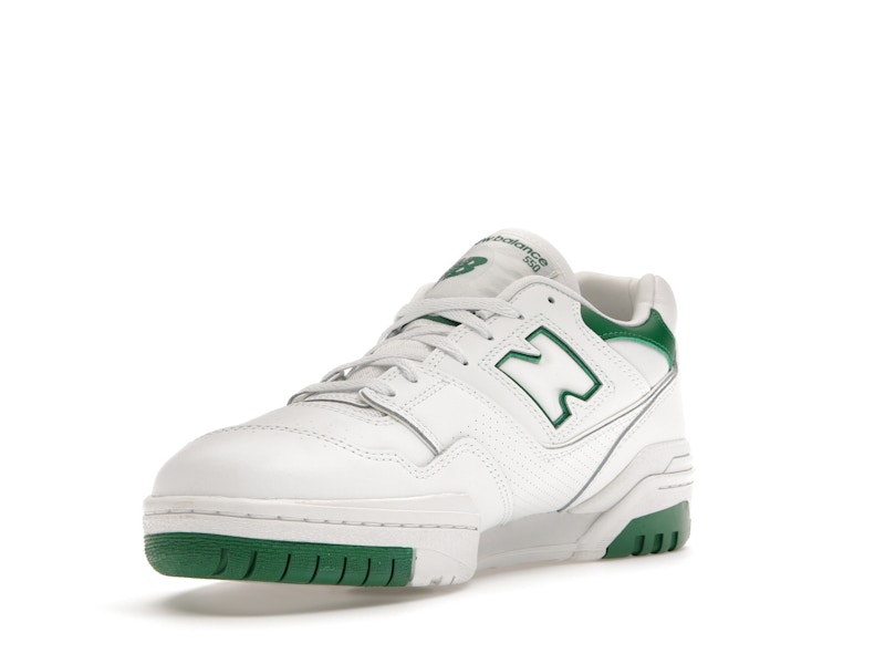 New Balance 550 White Classic Green