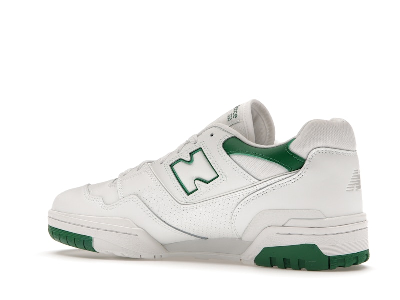 New Balance 550 White Classic Green
