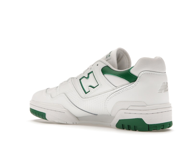New Balance 550 White Classic Green