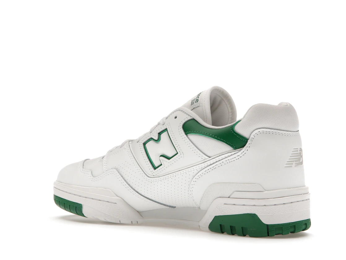New Balance 550 White Classic Green