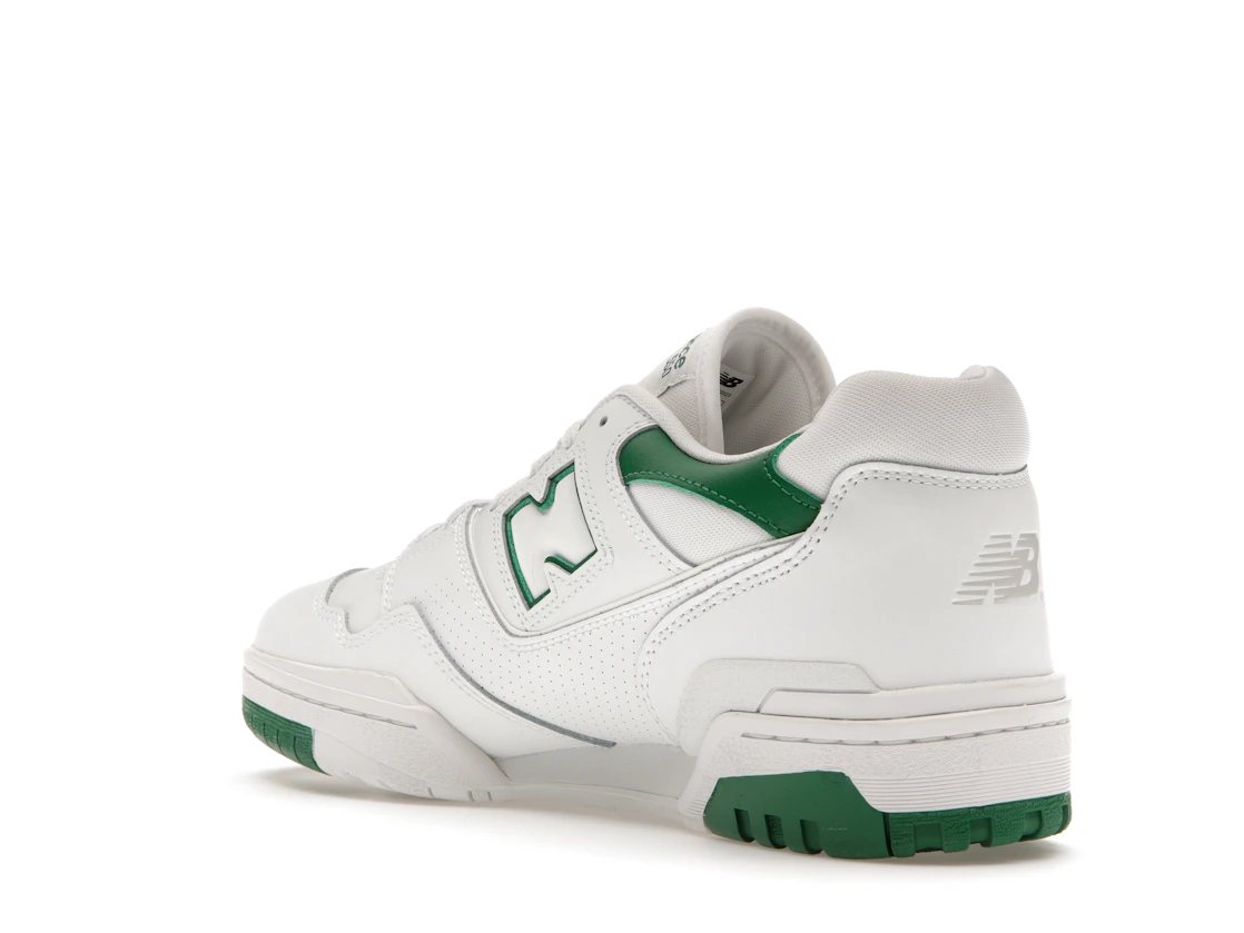New Balance 550 White Classic Green